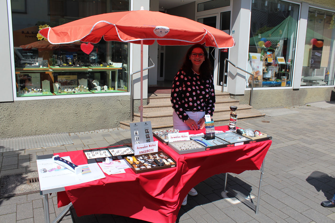 Stadtfest 2022, allgemein. Juwelier Kühn