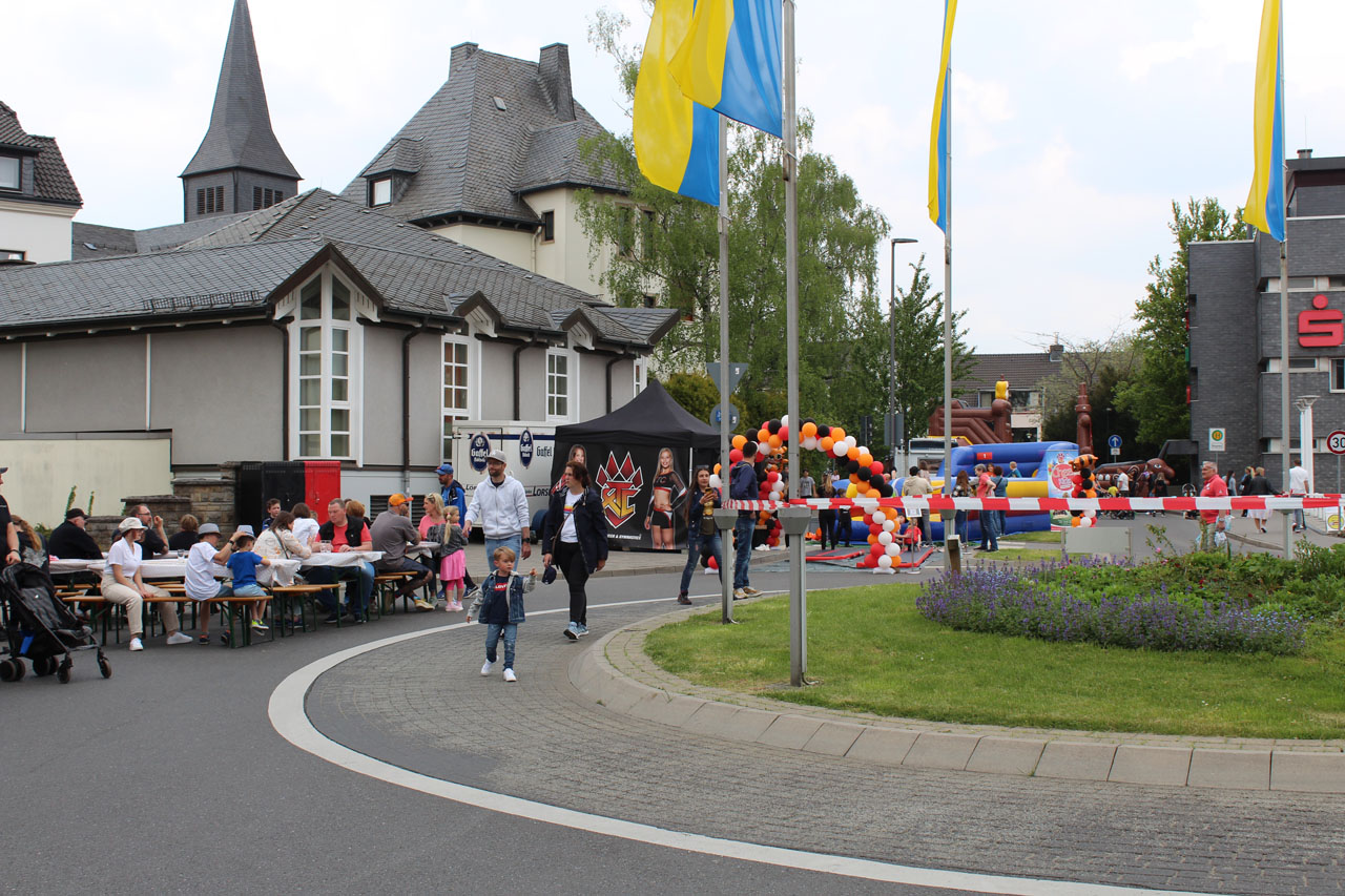 Stadtfest 2022, allgemein.Kreisel, Sparkasse