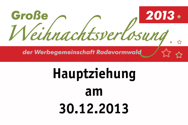 Einladung Hauptziehung Aktuelles