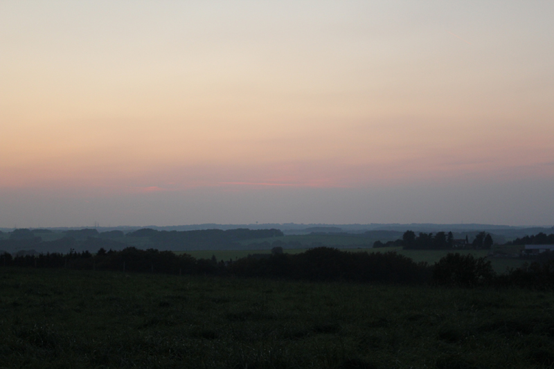 Oenkfeld-Sonnenuntergang