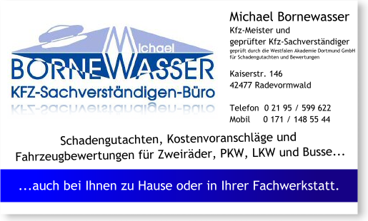 Bornewasser KFZ-Sachverständigen-Büro